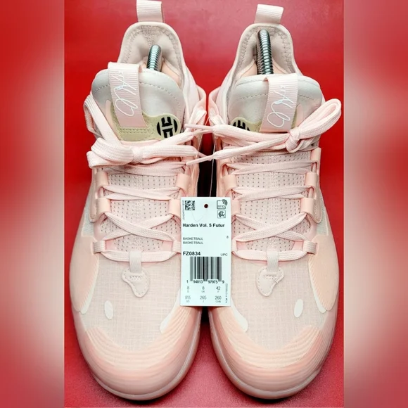 Adidas Harden Vol. 5 futurenatural Icey Pink Sz 8.5 Men NWT -  coffeafoods.com
